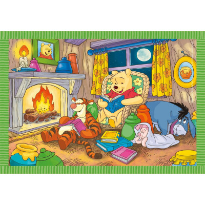 Пазл Clementoni 4 в 1 Winnie the Pooh, 12,16,20 та 24 елементи (21514)