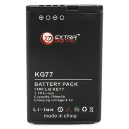 Акумуляторна батарея Extradigital LG KG77 (700 mAh) (DV00DV6058)