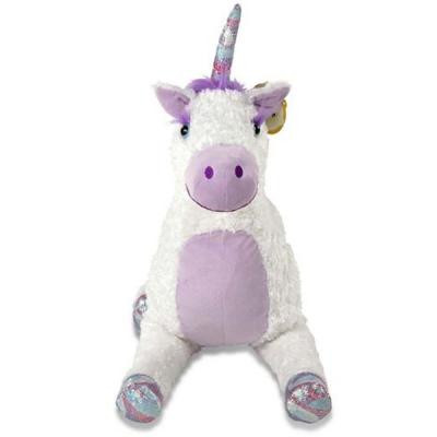 М&#039;яка іграшка Melissa&amp;Doug Гігантський райдужний єдиноріг Місті, 106 см (MD30405)
