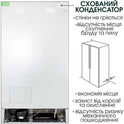 Холодильник PRIME Technics RFNC 474 EXD (RFNC474EXD)