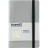 Книга записна Axent Partner Soft 125х195 мм в точку 96 аркушів Срібляста (8312-34-A)