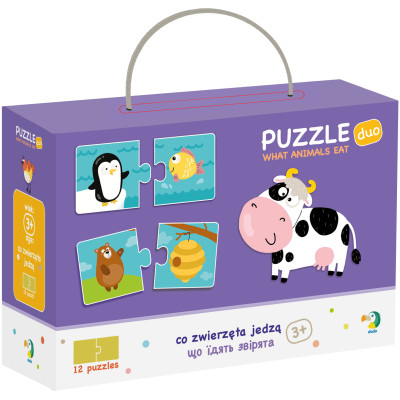 Пазл DoDo Дуо Хто що їсть (300118)