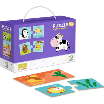 Пазл DoDo Дуо Хто що їсть (300118)