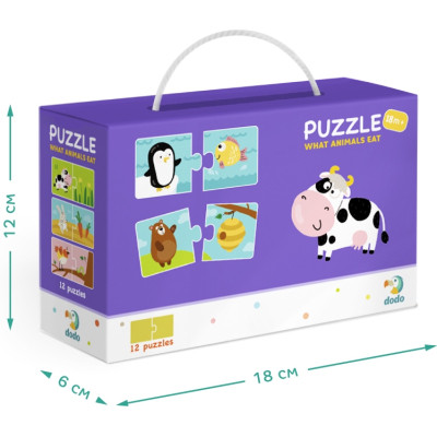 Пазл DoDo Дуо Хто що їсть (300118)