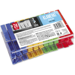 Прищіпки Anna Zaradna 24 шт. (5903936010776)