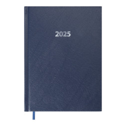 Тижневик Buromax датований 2025 STRONG, А5 темно-синій (BM.2129-03)