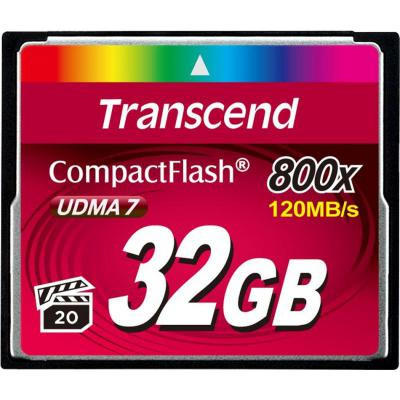 Карта пам&#039;яті Transcend 32GB 800x (TS32GCF800)