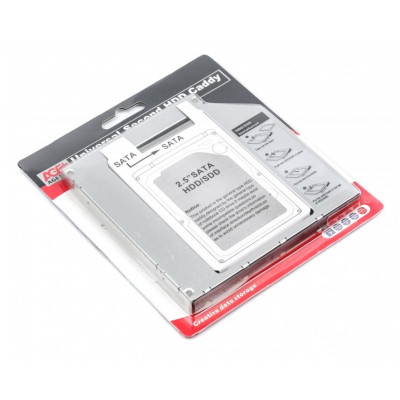 Фрейм-перехідник AgeStar HDD 2.5&#039;&#039; to 5.25&quot; (12.5 мм) (SSMR2S)