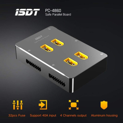 Аксесуар для зарядного пристрою iSDT PC-4860S LiPo Parallel Charging Board (HP0015.0023)