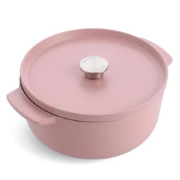 Каструля KitchenAid чавунна з кришкою 5,2 л Суха троянда (CC007431-001)