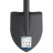 Лопата Cellfast штикова укорочена IDEAL LINE, 80 см, 1.25кг (40-205)