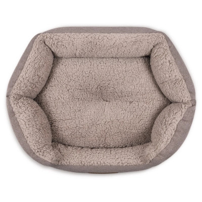 Лежак для тварин Pet Fashion BRIG 58х48х20 см кавовий (4823082441488)