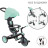 Дитячий велосипед Globber Explorer Trike 4 в 1, м&#039;&#039;ятний (634-206)