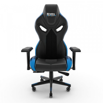 Крісло ігрове Sandberg VoodooBlack/Blue (640-82)