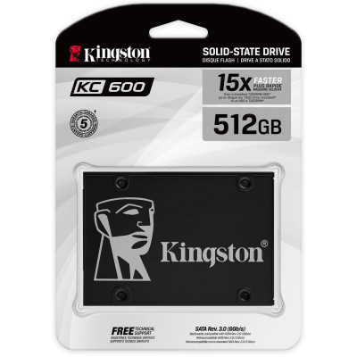 Накопичувач SSD 2.5&quot; 512GB Kingston (SKC600/512G)