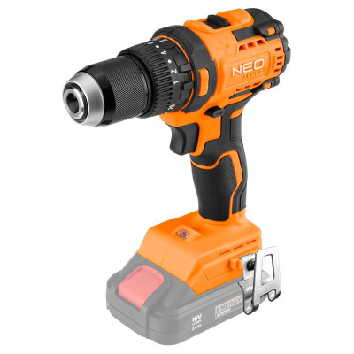 Шуруповерт Neo Tools Energy+ 18V, безщітковий, 95Нм, 0-320/0-1700об/хв 1.2кг (без АКБ та ЗП) (04-619)