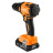 Шуруповерт Neo Tools Energy+ 18V, безщітковий, 95Нм, 0-320/0-1700об/хв 1.2кг (без АКБ та ЗП) (04-619)