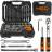 Набір інструментів Neo Tools 1/2&quot;, 1/4&quot;, CrV, 77 шт. (08-915)