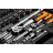 Набір інструментів Neo Tools 1/2&quot;, 1/4&quot;, CrV, 77 шт. (08-915)