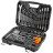 Набір інструментів Neo Tools 1/2&quot;, 1/4&quot;, CrV, 77 шт. (08-915)