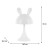 Нічник Kite Світильник LED з акумулятором Simple Bunny, білий (K25-317-1-1)