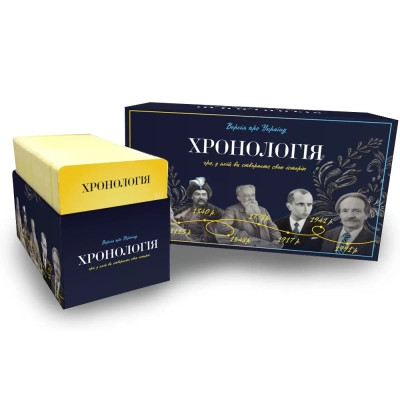Настільна гра Memo Games Хронологія, версія про Україну (1000195)
