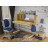 Парта з кріслом Mealux Timberdesk L (парта + крісло + тумба) (BD-690 L+ box BD 920-2 BL+Y-115 DGB)
