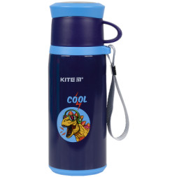 Поїльник-непроливайка Kite Cool термос350 мл синій (K21-305-02)
