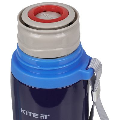 Поїльник-непроливайка Kite Cool термос350 мл синій (K21-305-02)