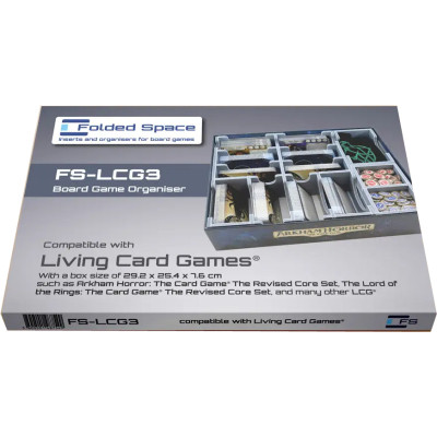 Органайзер для настільних ігор Lord of Boards Living Card Games 3, box size of 25.4 x 29.2 x 7.6 cm (FS-LCG3)