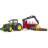 Спецтехніка Bruder трактор John Deere 7R 350 з причепом, краном та колодами (03154)