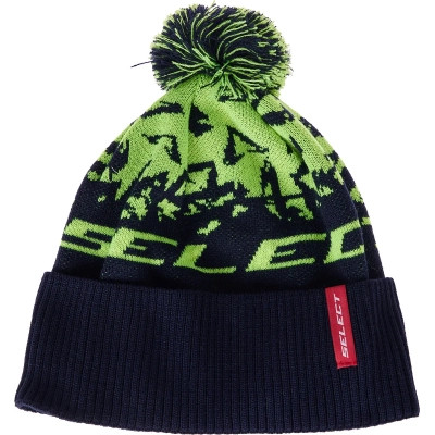Шапка Select Pompon Hat 58 Black Green (1870.79.21)