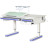 Парта зі стільцем Evo-kids Montreal 2 WG з полицею S-50 (BD-670-2 WG + S 50 WG)