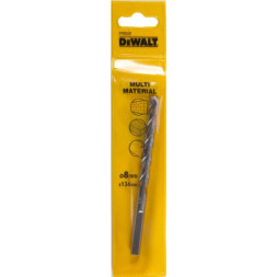 Свердло DeWALT універсальне D = 8 мм, L = 134 мм, WL = 104 мм, 1 шт (DT6522)
