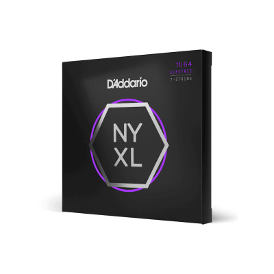 Струни для гітари D&#039;Addario NYXL Medium 7-String (11-64) (NYXL1164)