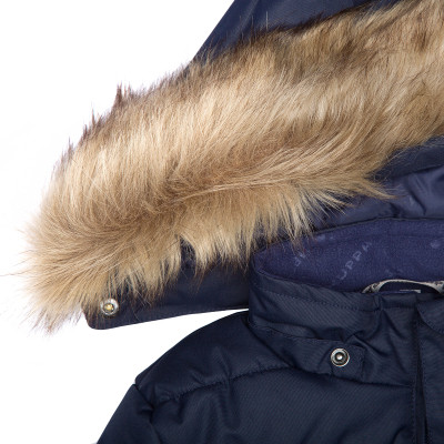 Пальто дитяче Huppa YACARANDA 12030030 темно-синій 134 (4741468934631)