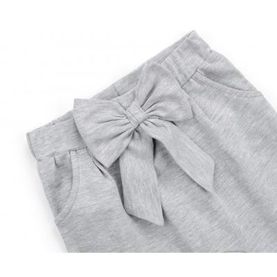 Штани дитячі Breeze з бантом (10704-92G-gray)