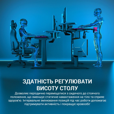 Комп&#039;ютерний стіл OfficePro ODE119B Black (ODE119B)