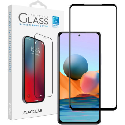 Скло захисне ACCLAB Full Glue Xiaomi Redmi Note 10 Pro (1283126511240)