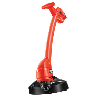Тример садовий Black&amp;Decker 0.35 кВт, ширина косіння 25 см, 11.500 об/хв, вага 1.6 кг (GL360SB)