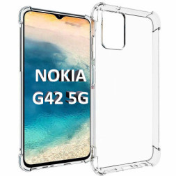 Чохол до мобільного телефона BeCover Anti-Shock Nokia G42 5G Clear (710487)
