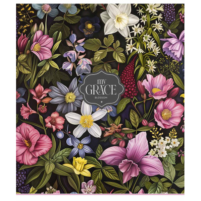 Зошит Школярик My Grace 96 аркушів клітинка (096-3539K)