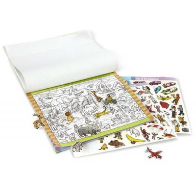 Набір для творчості Melissa&amp;Doug Знайди і наклей наклейку Пригоди (MD30151)