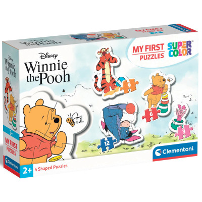 Пазл Clementoni 4 в 1 Winnie the Pooh, серія My First Puzzles (20820)