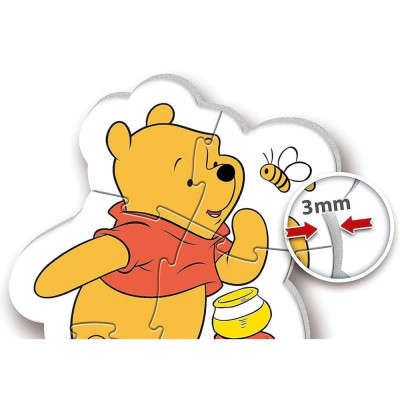 Пазл Clementoni 4 в 1 Winnie the Pooh, серія My First Puzzles (20820)