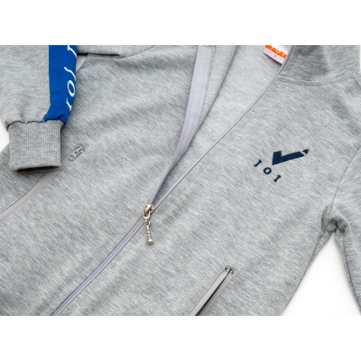 Спортивний костюм дитячий Joi зз лампасами (P-109-110B-gray)