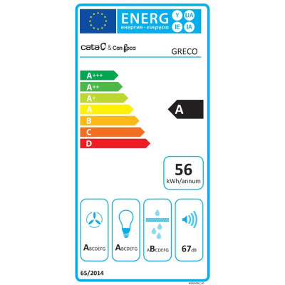 Витяжка кухонна Cata Greco 80 wh