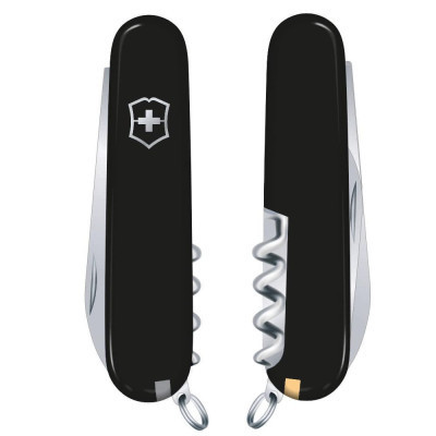 Ніж Victorinox Waiter 84 мм Чорний (0.3303.3)