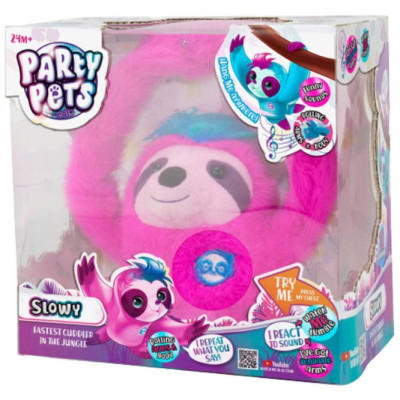Інтерактивна іграшка Slowy Slowy рожевий (PPSL002)