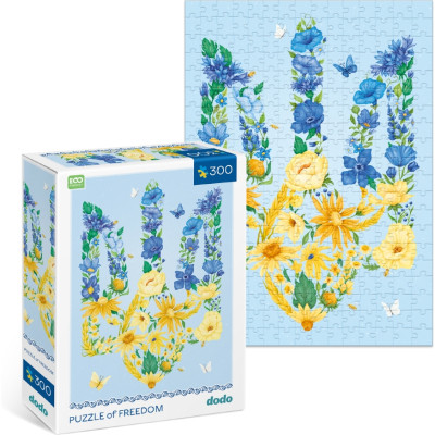 Пазл DoDo Квітучий тризуб (300588)